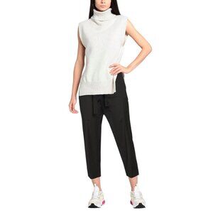 Via Masini 80 Firenze Women’s IT 42 US 4/6 Black‎ Stretch Tailored Trouser Pants